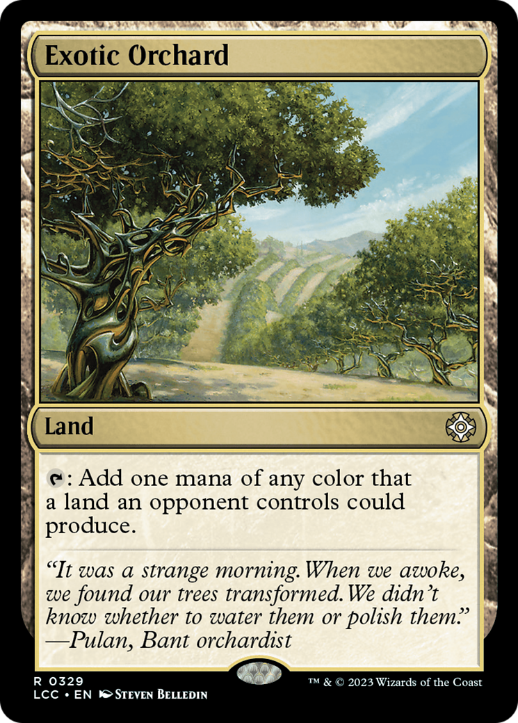 Exotic Orchard [The Lost Caverns of Ixalan Commander] | Arkham Games and Comics