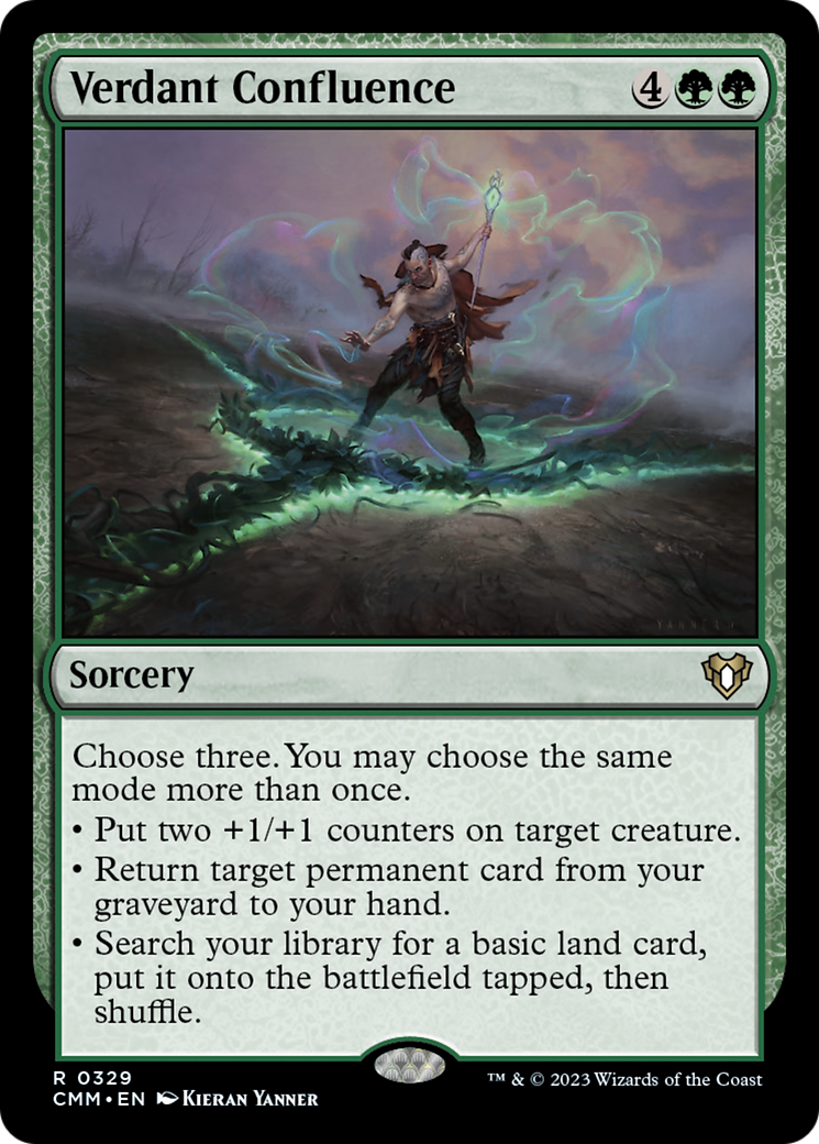 Verdant Confluence [Commander Masters] | Arkham Games and Comics