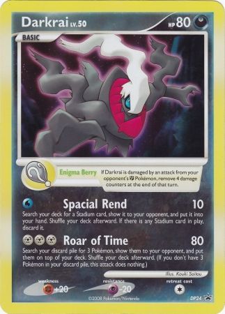 Darkrai (DP24) (Jumbo Card) [Diamond & Pearl: Black Star Promos] | Arkham Games and Comics