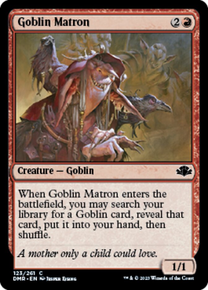 Goblin Matron [Dominaria Remastered] | Arkham Games and Comics