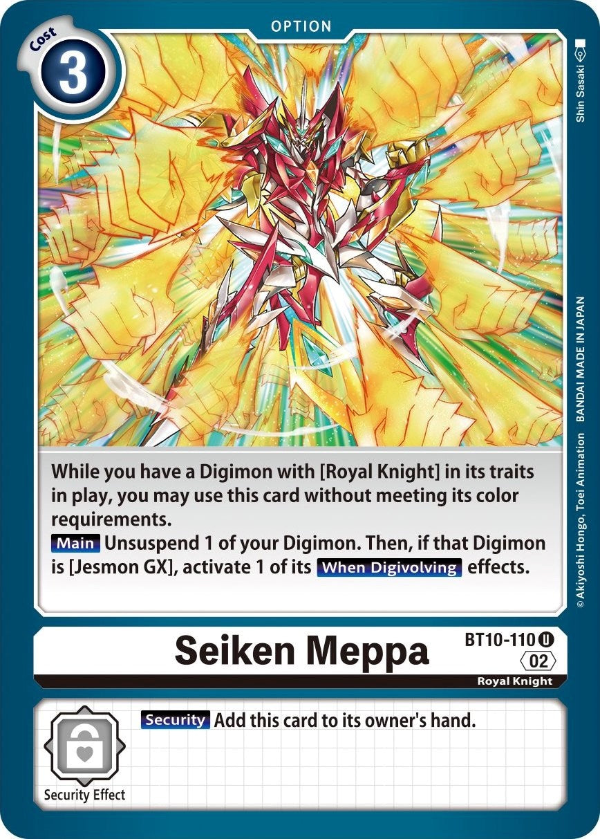 Seiken Meppa [BT10-110] [Xros Encounter] | Arkham Games and Comics