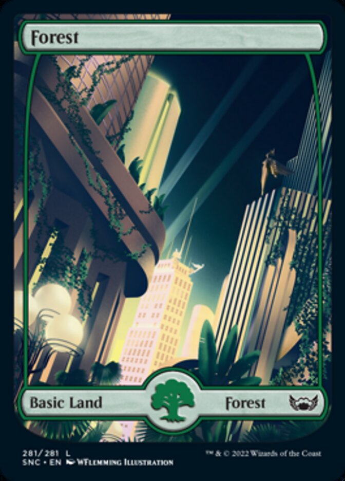 Forest (281) [Streets of New Capenna] | Arkham Games and Comics