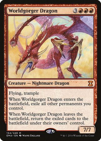 Worldgorger Dragon [Eternal Masters] | Arkham Games and Comics