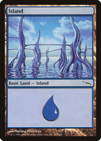 Island (293) [Mirrodin] | Arkham Games and Comics