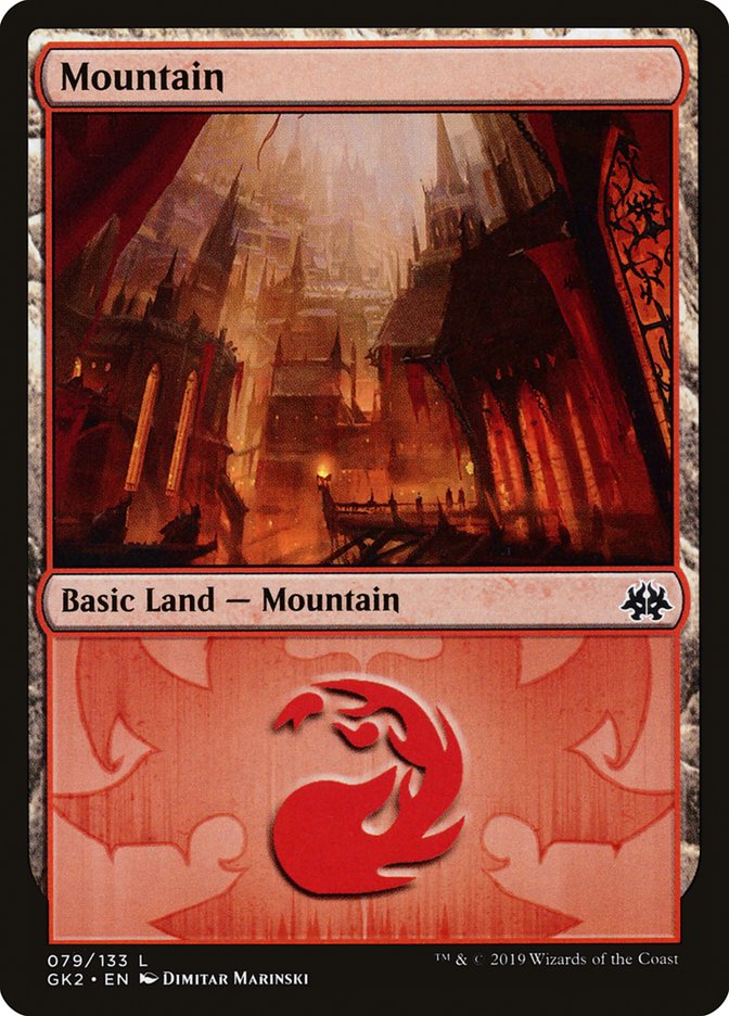 Mountain (79) [Ravnica Allegiance Guild Kit] | Arkham Games and Comics