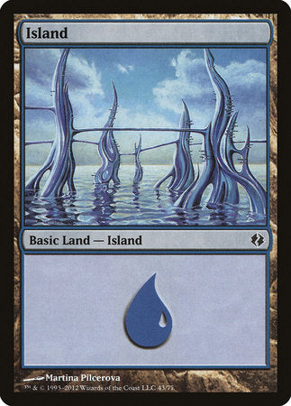 Island (43) [Duel Decks: Venser vs. Koth] | Arkham Games and Comics