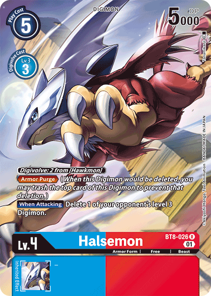 Halsemon [BT8-026] (Alternate Art) [New Awakening] | Arkham Games and Comics