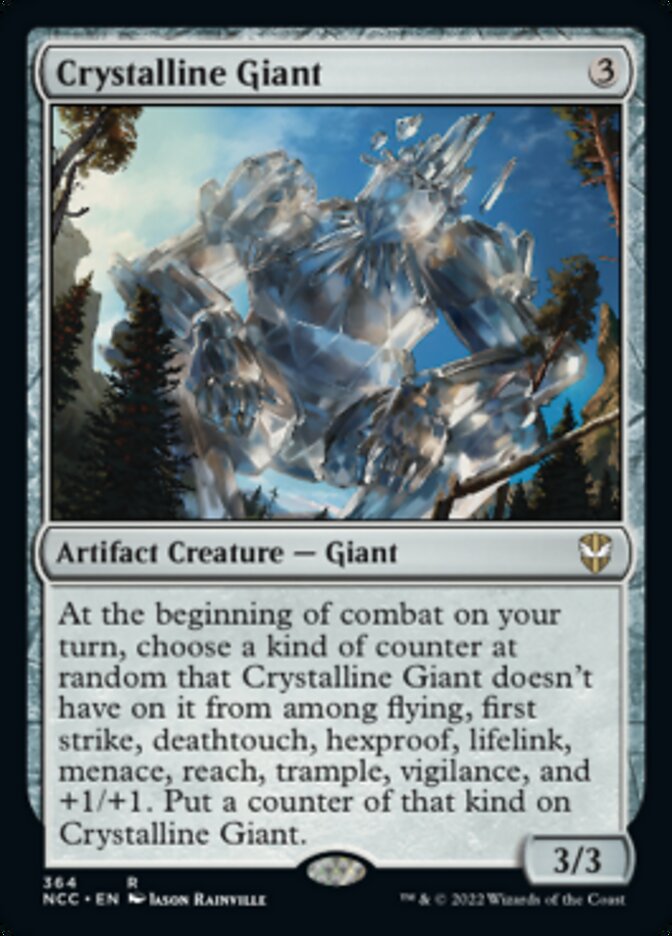 Crystalline Giant [Streets of New Capenna Commander] | Arkham Games and Comics