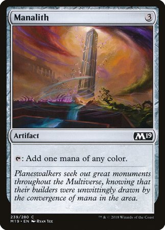 Manalith [Core Set 2019] | Arkham Games and Comics