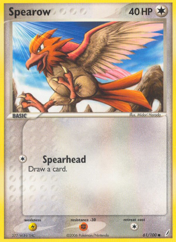 Spearow (61/100) [EX: Crystal Guardians] | Arkham Games and Comics