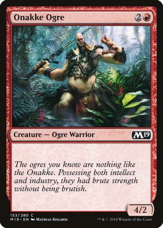 Onakke Ogre [Core Set 2019] | Arkham Games and Comics