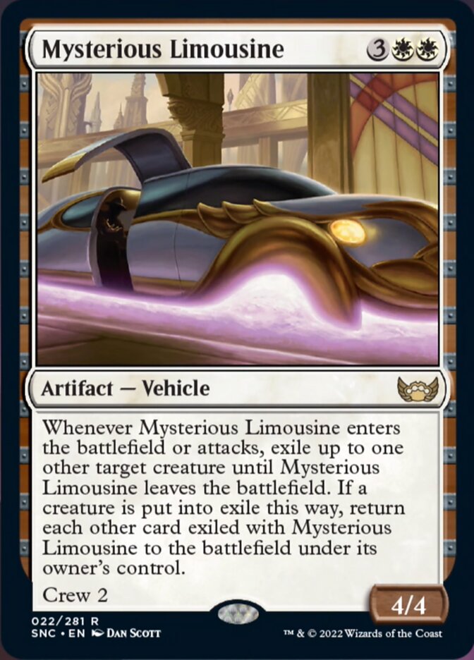 Mysterious Limousine [Streets of New Capenna] | Arkham Games and Comics