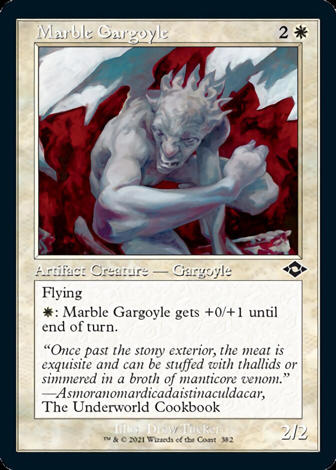 Marble Gargoyle (Retro Foil Etched) [Modern Horizons 2] | Arkham Games and Comics