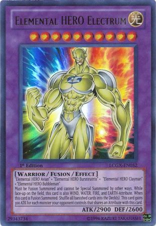 Elemental HERO Electrum [LCGX-EN052] Ultra Rare | Arkham Games and Comics