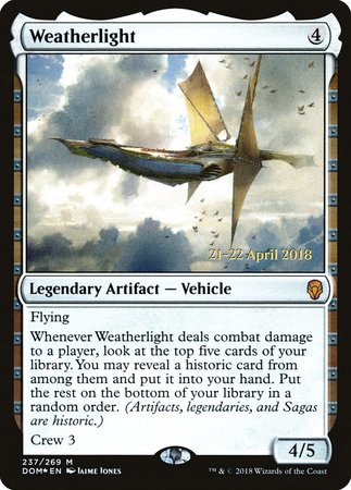 Weatherlight [Dominaria Promos] | Arkham Games and Comics