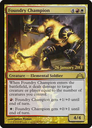 Foundry Champion [Gatecrash Promos] | Arkham Games and Comics