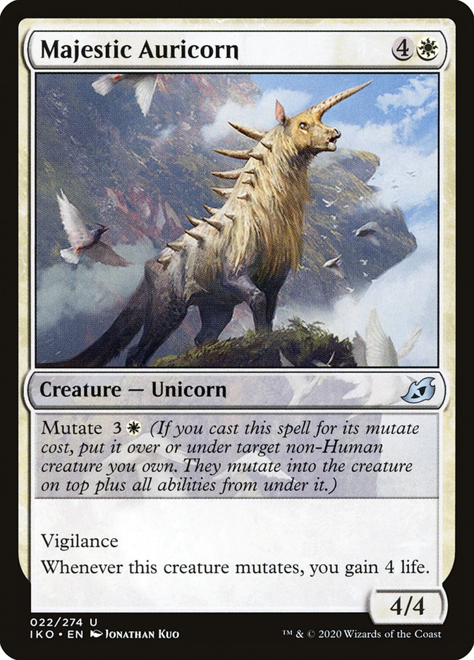 Majestic Auricorn [Ikoria: Lair of Behemoths] | Arkham Games and Comics