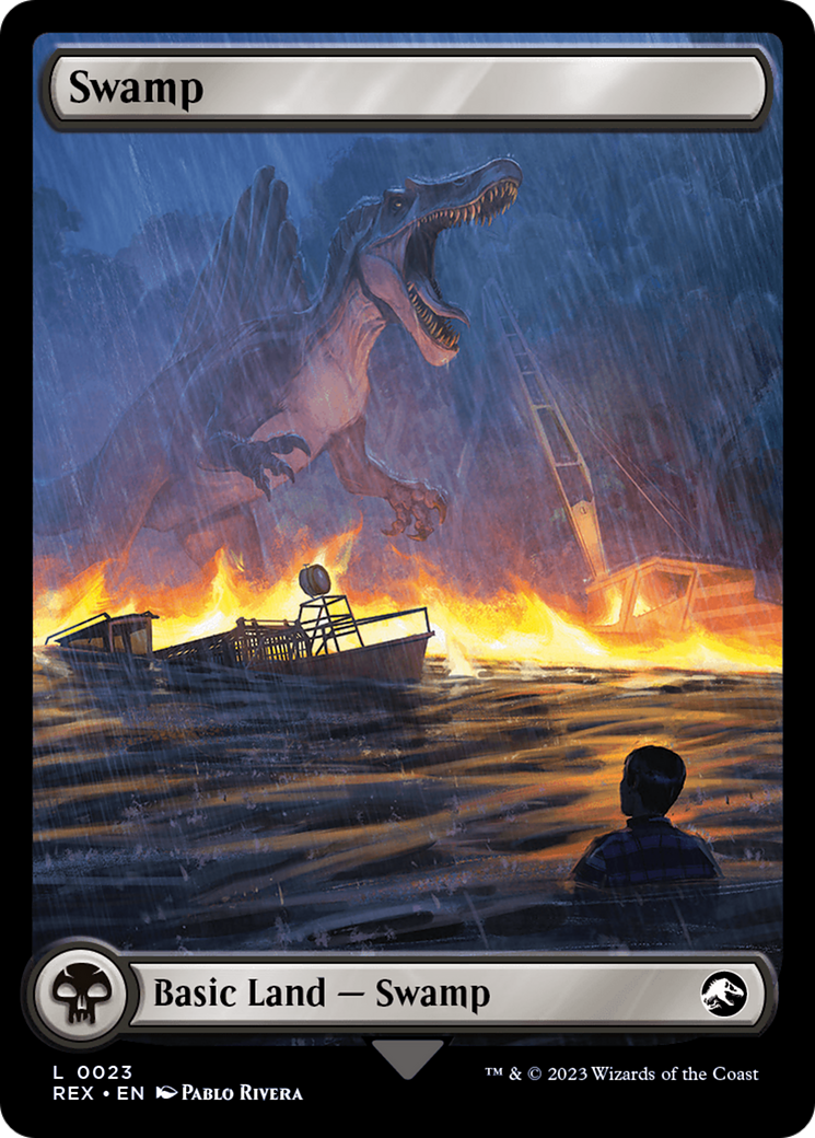 Swamp // Swamp [Jurassic World Collection] | Arkham Games and Comics
