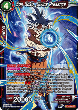 Son Goku, Divine Presence (BT14-005) [Cross Spirits] | Arkham Games and Comics