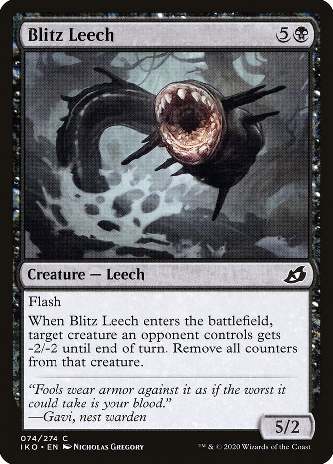 Blitz Leech [Ikoria: Lair of Behemoths] | Arkham Games and Comics