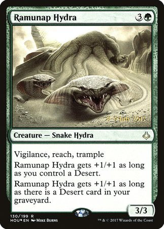 Ramunap Hydra [Hour of Devastation Promos] | Arkham Games and Comics