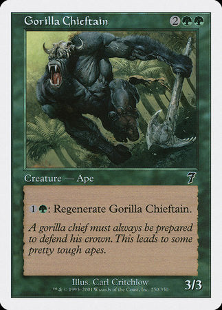 Gorilla Chieftain [Seventh Edition] | Arkham Games and Comics