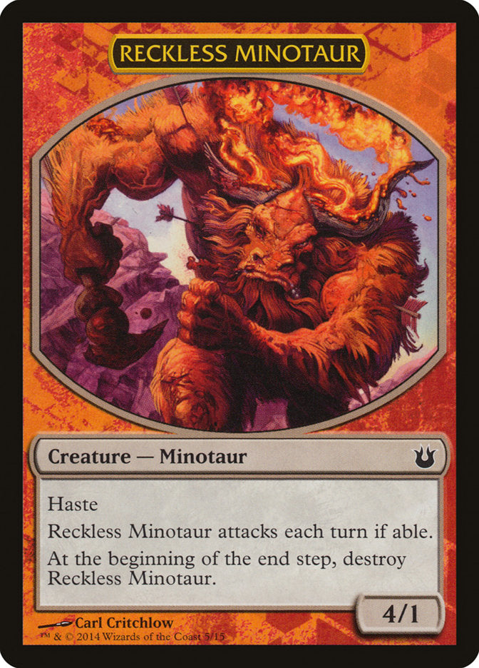 Reckless Minotaur [Hero's Path Promos] | Arkham Games and Comics