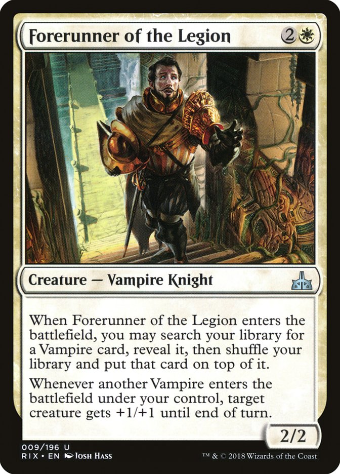 Forerunner of the Legion [Rivals of Ixalan] | Arkham Games and Comics