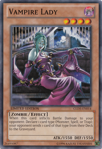 Vampire Lady [GLD5-EN014] Common | Arkham Games and Comics