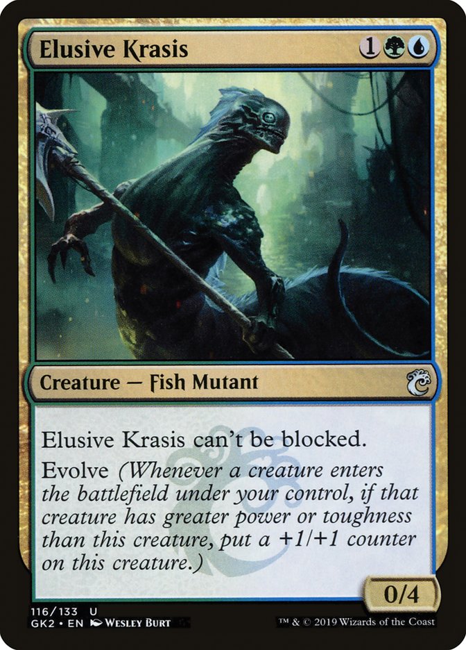 Elusive Krasis [Ravnica Allegiance Guild Kit] | Arkham Games and Comics