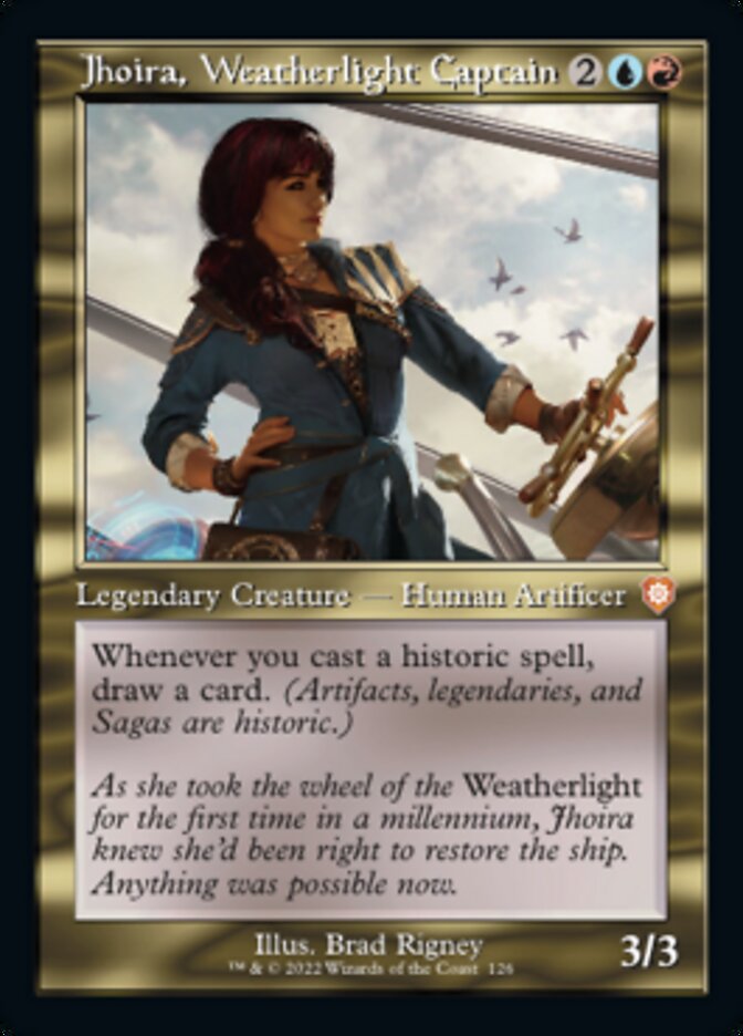 Jhoira, Weatherlight Captain (Retro) [The Brothers' War Commander] | Arkham Games and Comics