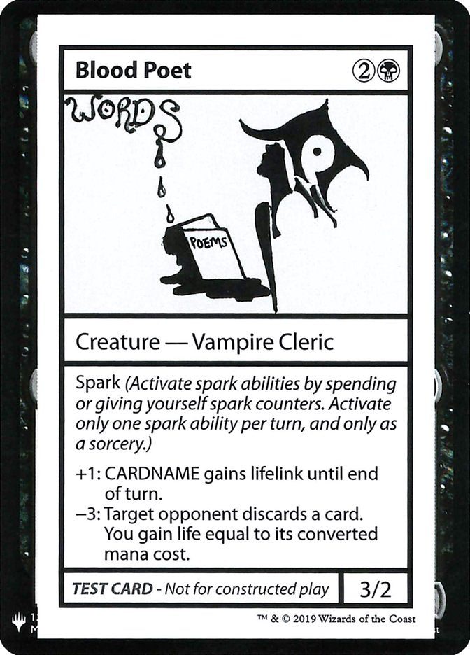 Blood Poet [Mystery Booster Playtest Cards] | Arkham Games and Comics