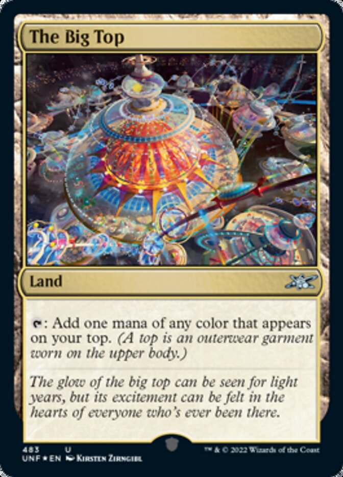 The Big Top (Galaxy Foil) [Unfinity] | Arkham Games and Comics