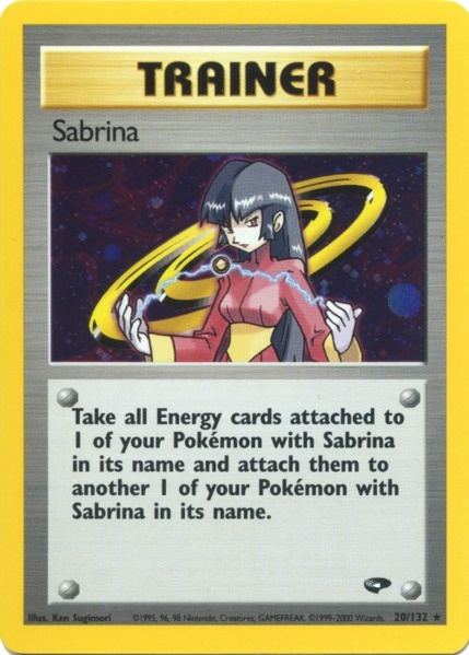 Sabrina (20/132) [Gym Challenge Unlimited] | Arkham Games and Comics