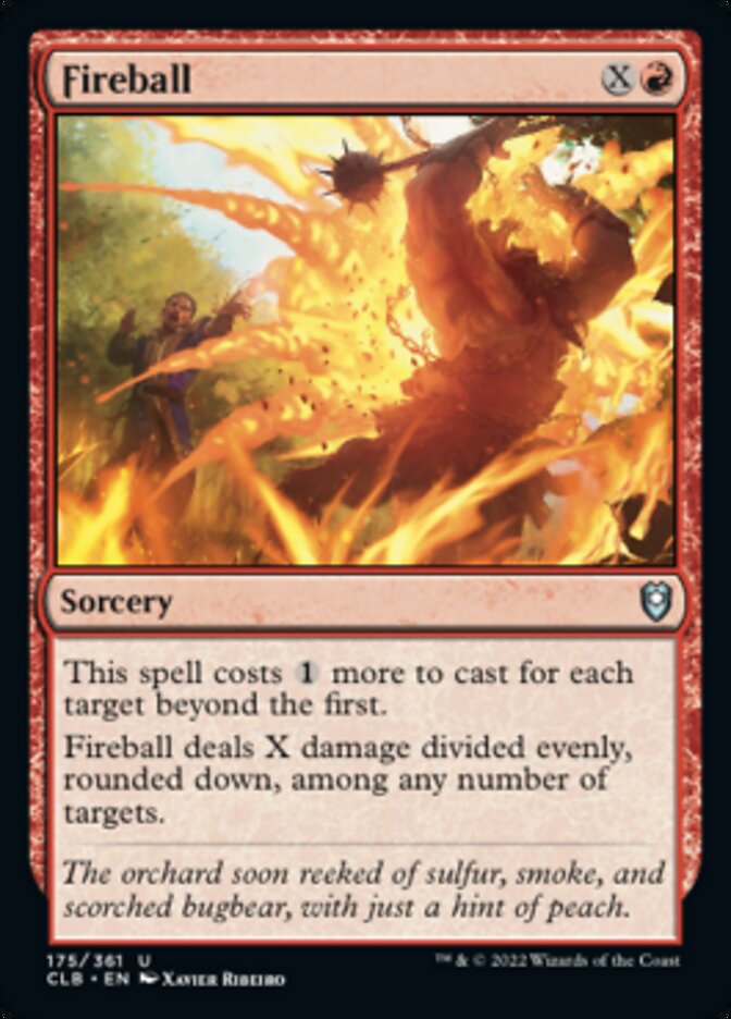 Fireball [Commander Legends: Battle for Baldur's Gate] | Arkham Games and Comics