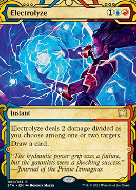 Electrolyze (Etched Foil) [Strixhaven Mystical Archive] | Arkham Games and Comics