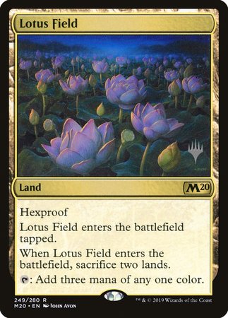 Lotus Field [Core Set 2020 Promos] | Arkham Games and Comics