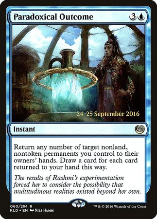 Paradoxical Outcome [Kaladesh Promos] | Arkham Games and Comics