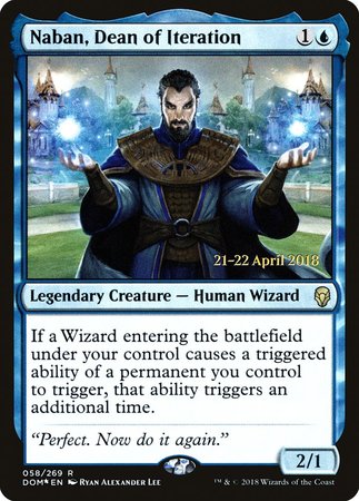Naban, Dean of Iteration [Dominaria Promos] | Arkham Games and Comics
