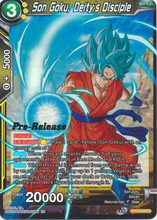 Son Goku, Deity's Disciple (BT12-089) [Vicious Rejuvenation Prerelease Promos] | Arkham Games and Comics