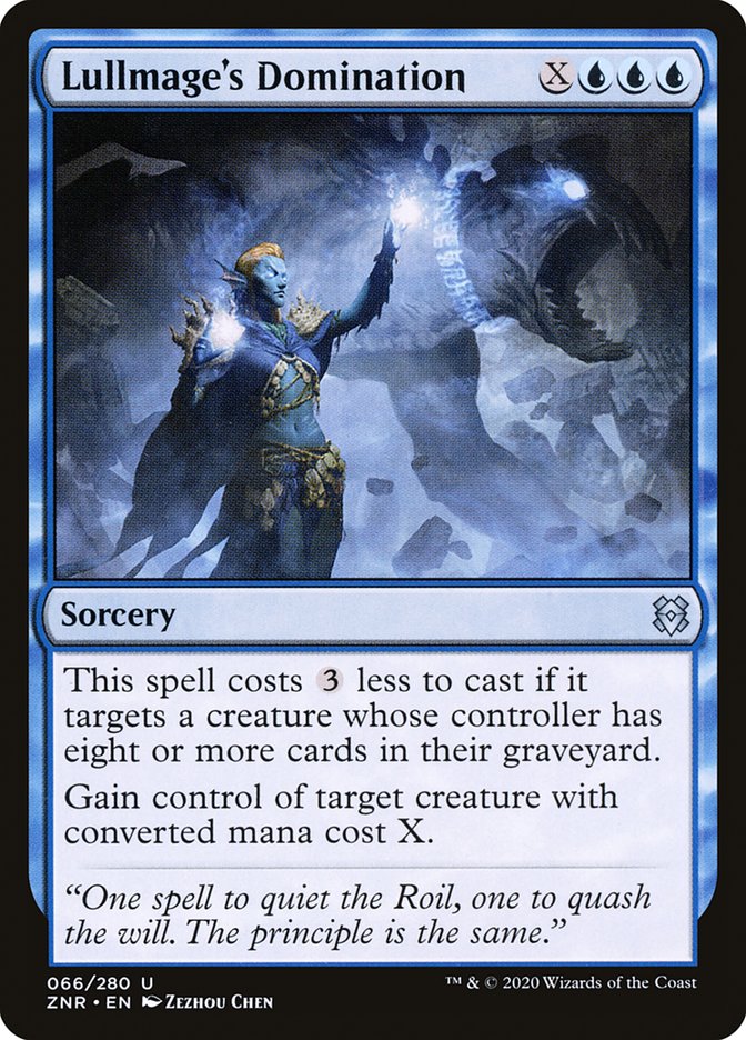 Lullmage's Domination [Zendikar Rising] | Arkham Games and Comics