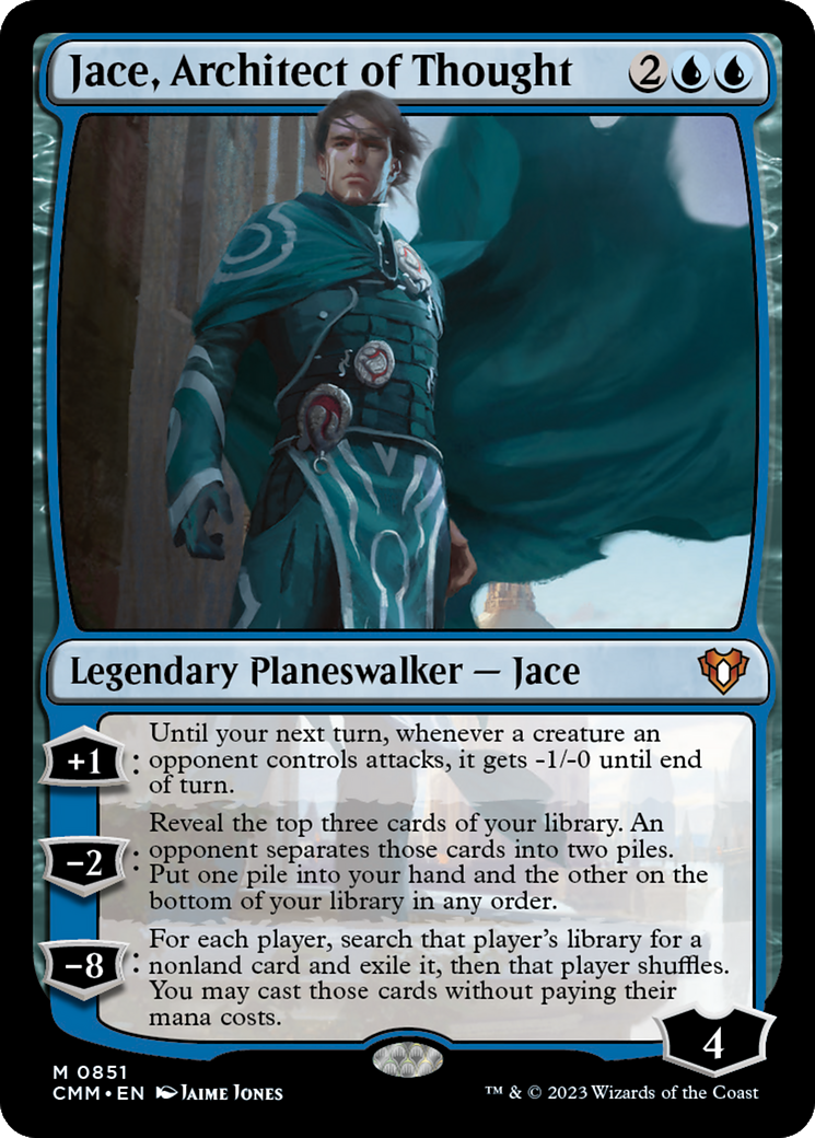 Jace, Architect of Thought [Commander Masters] | Arkham Games and Comics