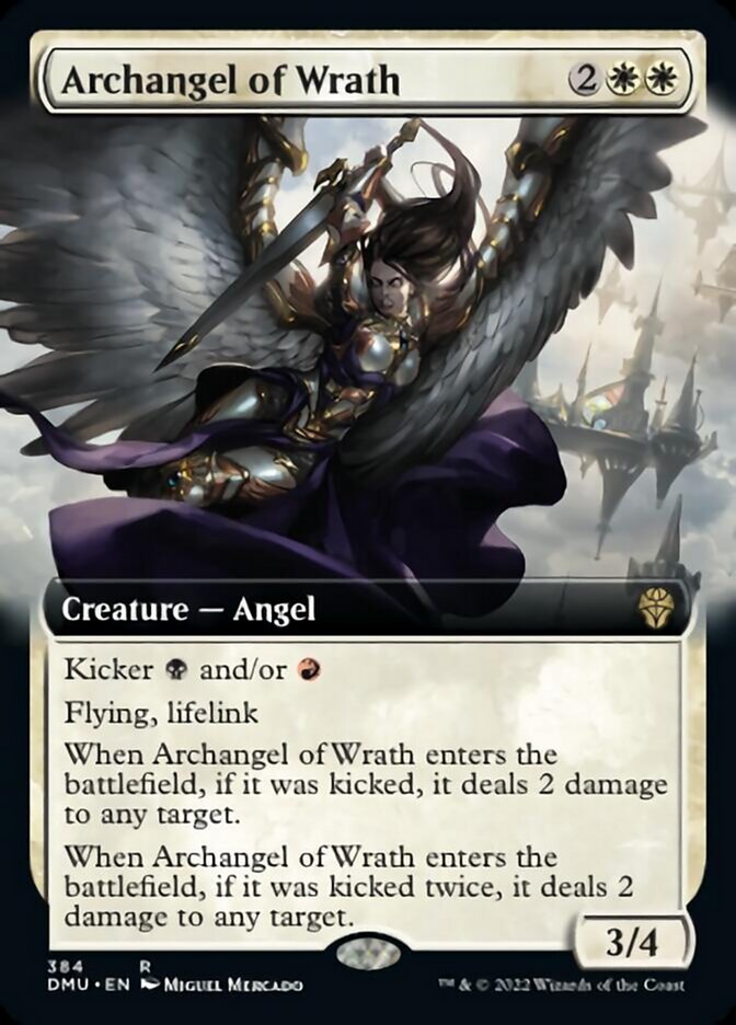 Archangel of Wrath (Extended Art) [Dominaria United] | Arkham Games and Comics