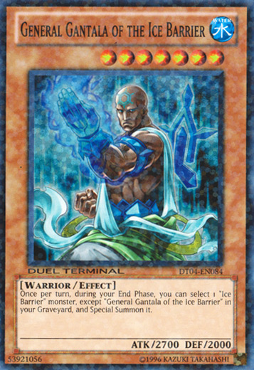 General Gantala of the Ice Barrier [DT04-EN084] Super Rare | Arkham Games and Comics