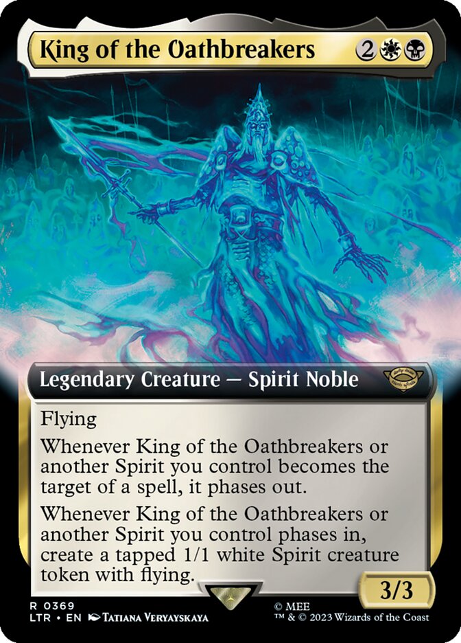 King of the Oathbreakers (Extended Art) [The Lord of the Rings: Tales of Middle-Earth] | Arkham Games and Comics