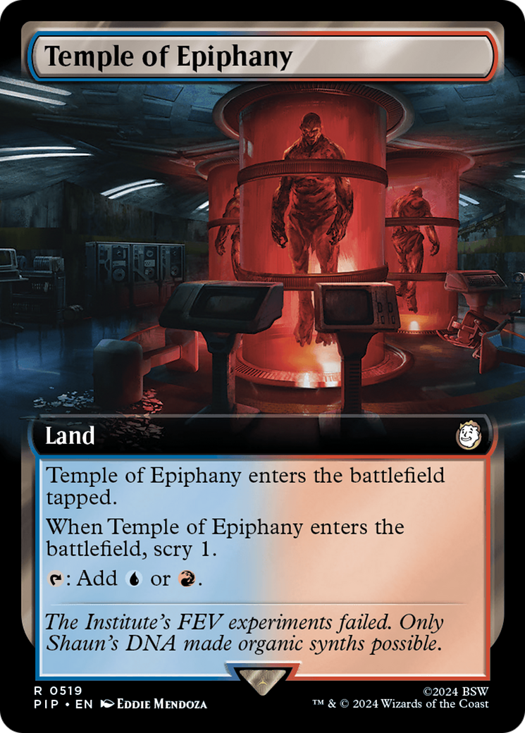 Temple of Epiphany (Extended Art) [Fallout] | Arkham Games and Comics