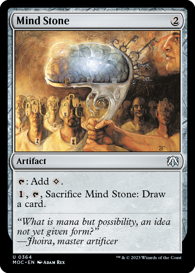 Mind Stone [March of the Machine Commander] | Arkham Games and Comics