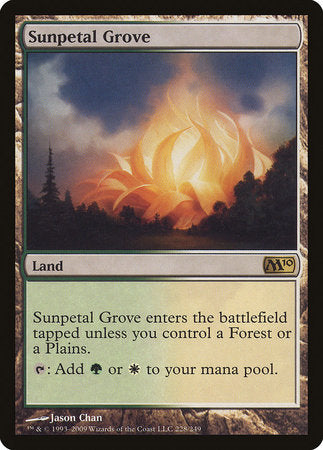 Sunpetal Grove [Magic 2010] | Arkham Games and Comics