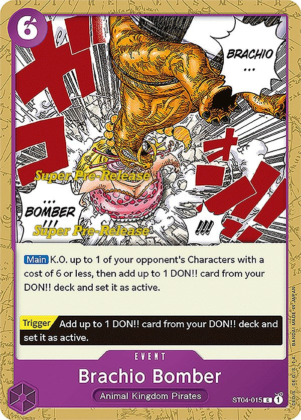 Brachio Bomber [Super Pre-Release Starter Deck: Animal Kingdom Pirates] | Arkham Games and Comics