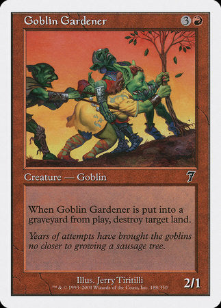 Goblin Gardener [Seventh Edition] | Arkham Games and Comics